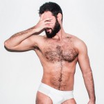 A photo of a guy with chest hair.