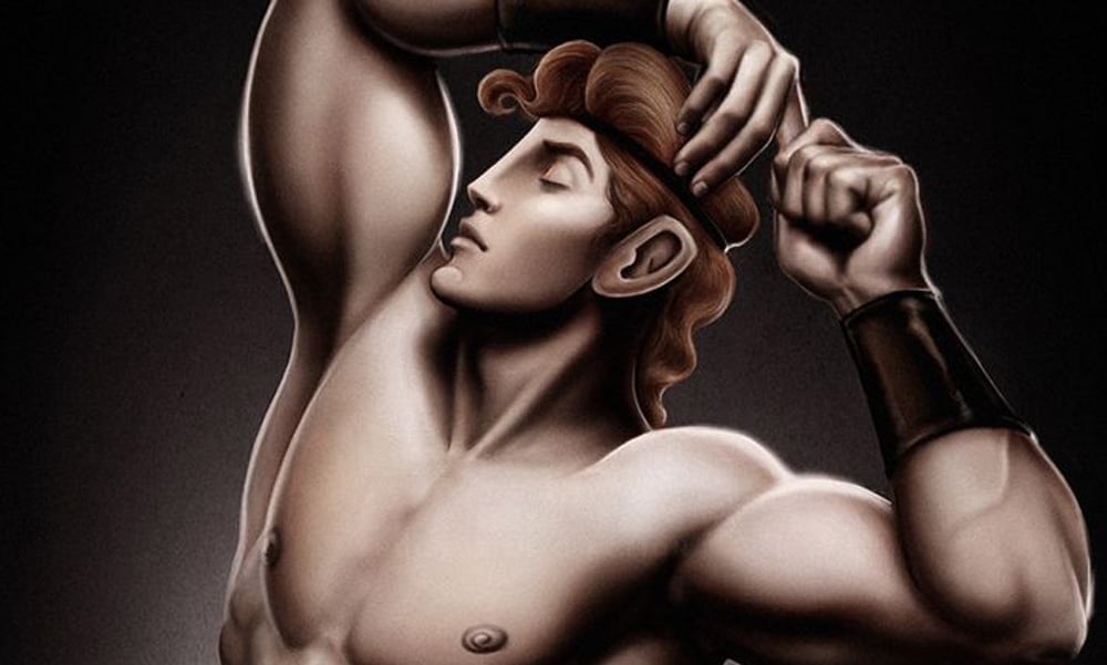 16 Hunky Illustrations of Disney Princes by David Kawena