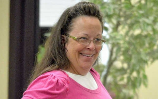 Anti-Gay Clerk Invokes “God’s Authority” to Battle the Gays