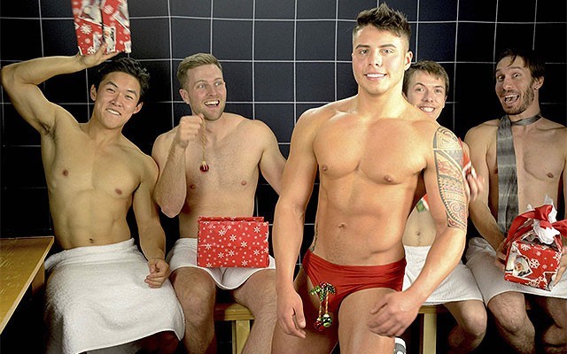 The ‘Steam Room Stories’ Boys Do Secret Santa