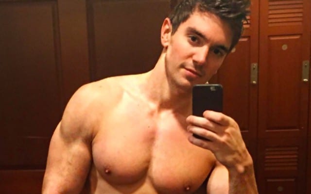 Steve Grand Is Shirtless, Hairless and Sober