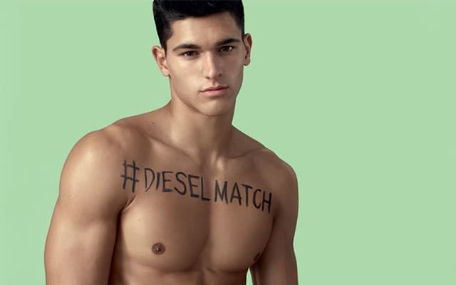 Diesel Proudly Advertising on Gay Dating Apps