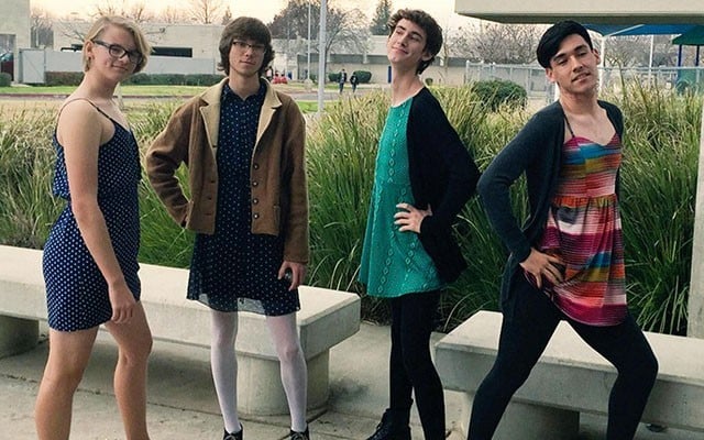 Cali Students Defy Gender Norms to Protest Dress Code