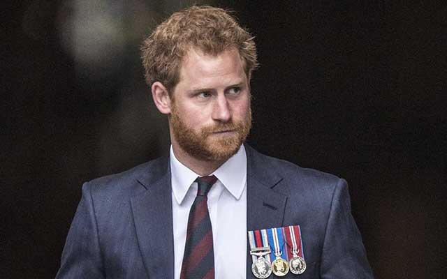 Prince Harry Parades Royal VPL at Posh Event