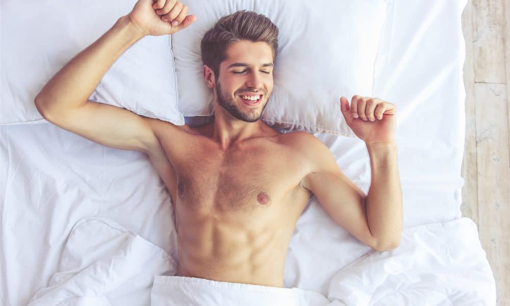 Guy Sleeping Naked