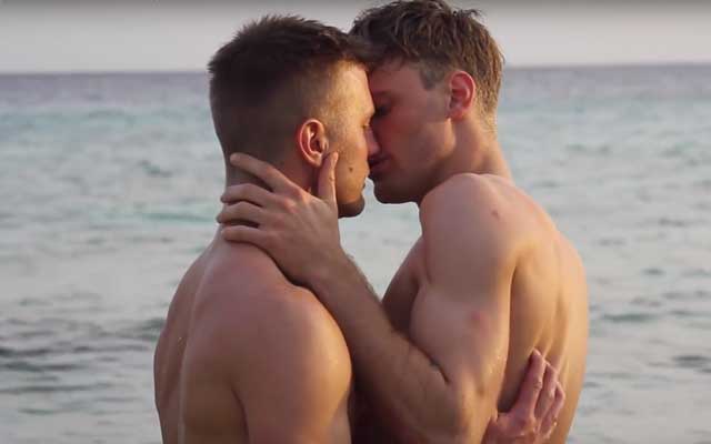 Straight TV Hosts Make Out to Fight Homophobia