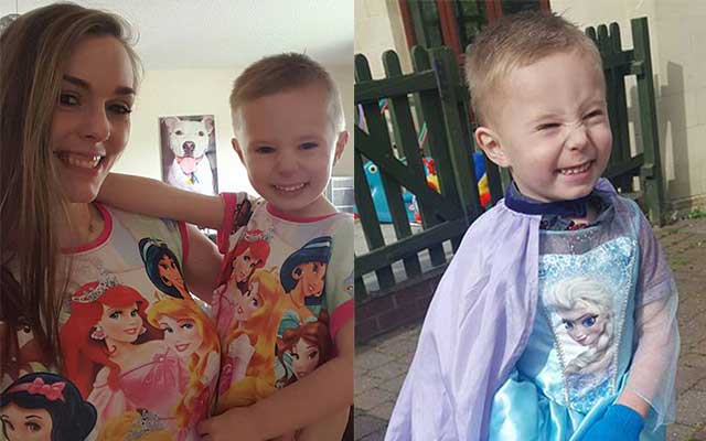 Mom Epically Responds to Hater Over Her Son’s Elsa Dress