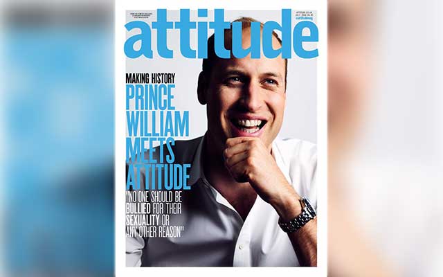 Prince William Graces the Cover of Gay Magazine