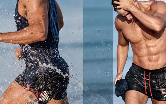 Pietro Boselli Shows Off Team Italy’s Olympic Apparel