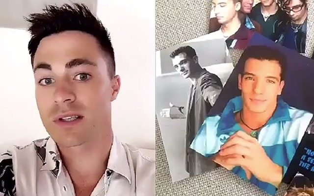 Colton Haynes Takes NSYNC Obsession to the Next Level