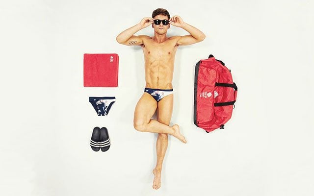 Tom Daley Gets ‘Kitted’ for the Olympics