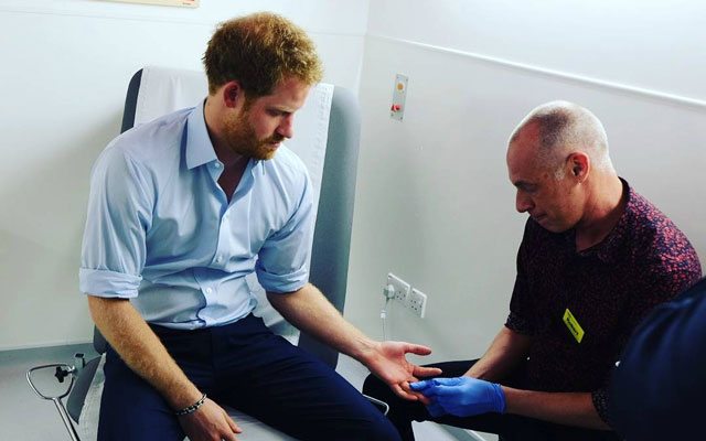Prince Harry Got Tested for HIV on Facebook Live