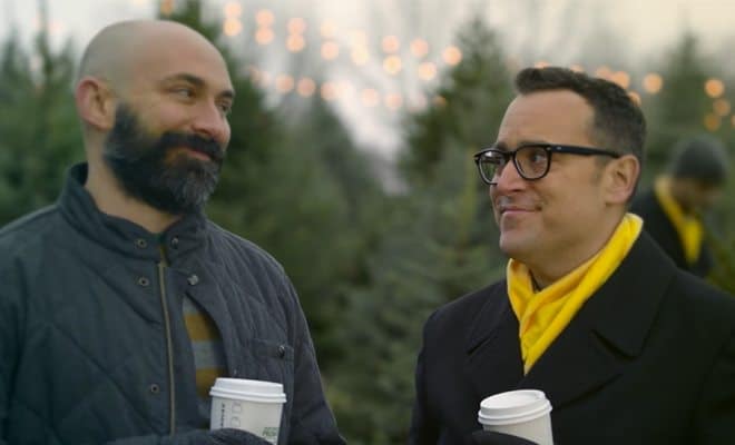 ‘Can You Hear Me Now?’ Guy and Husband Star in Sprint’s Holiday Ad