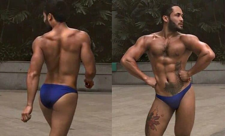 Sweaty Stud Sinon Loresca Shows Off His Miss Universe Strut