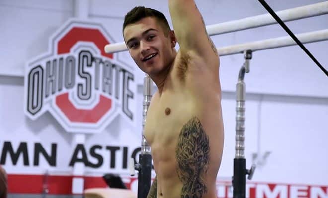 Watch the OSU Gymnastics Team’s Shirtless Warm-Up
