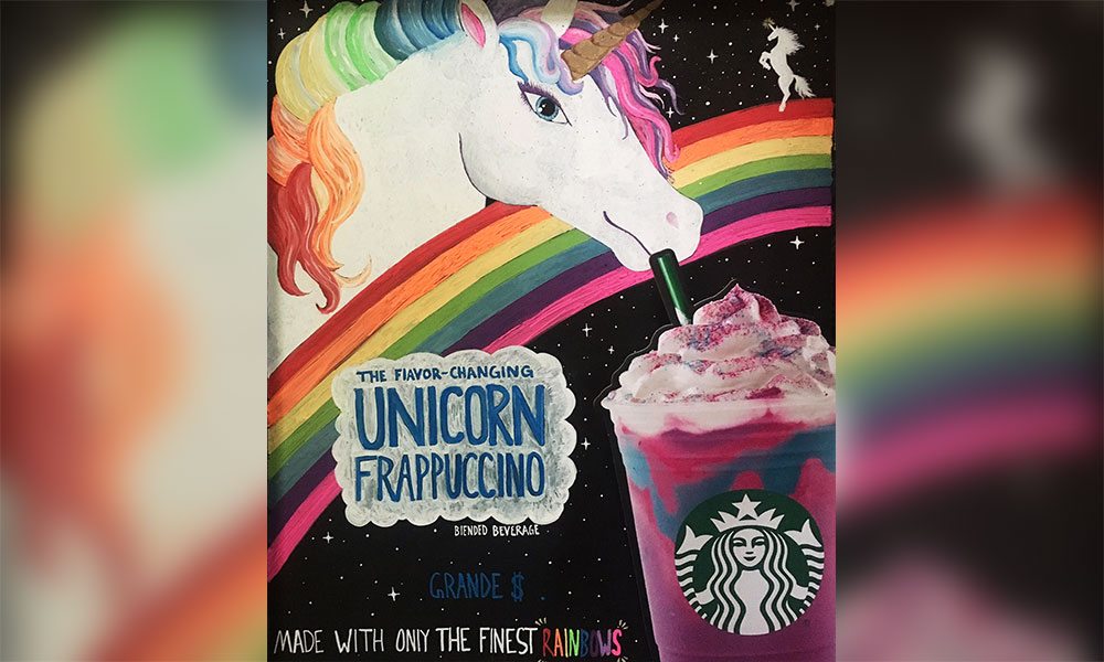 Starbucks Unveils an Elusive Unicorn Frappuccino