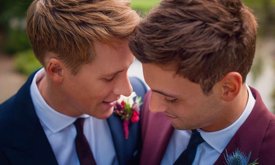 Tom Daley and Dustin Lance Black Marry in Castle Wedding