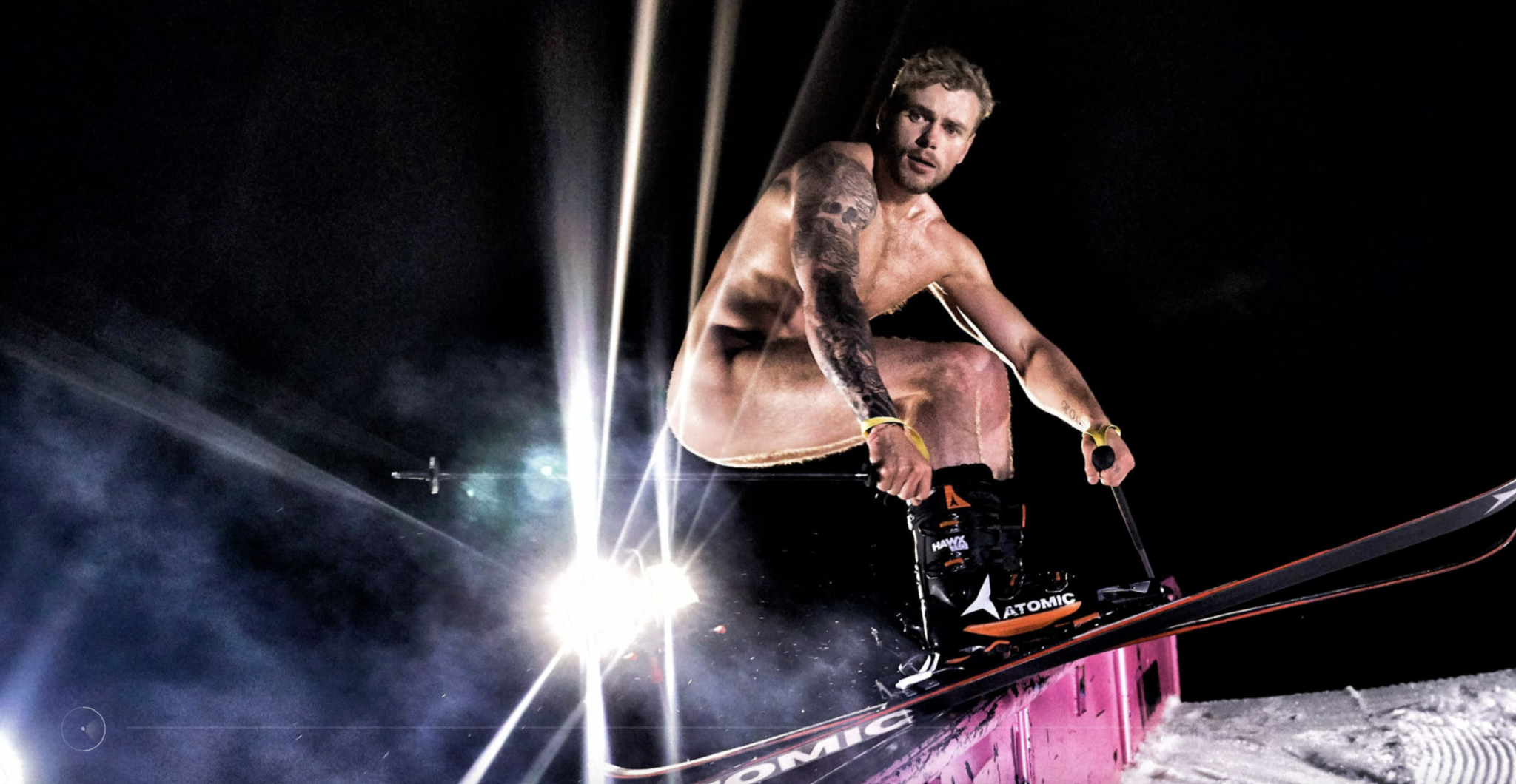 ESPN revealed Gus Kenworthy's spread for  ESPN The Magazine's Body Issue 2017. Photo: Benjamin Lowy for ESPN