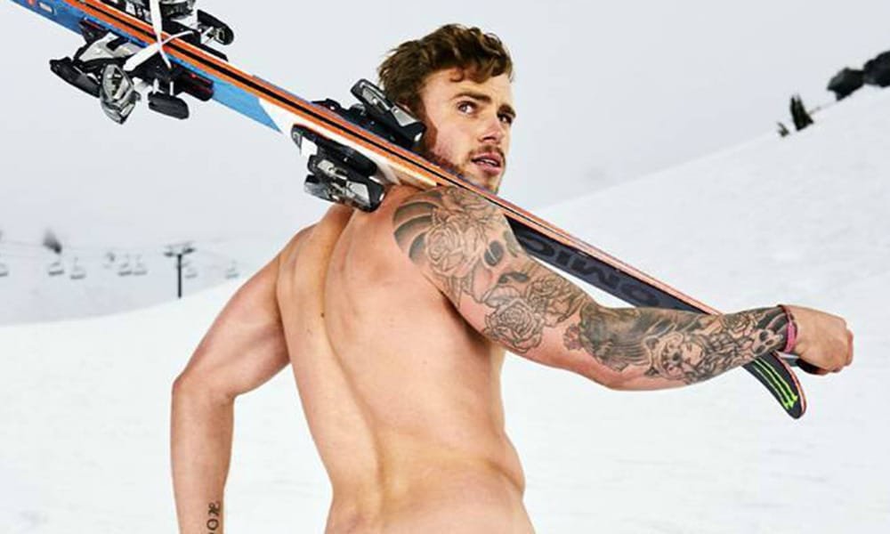 Gus Kenworthy Starts the New Year with ESPN Outtake Photo