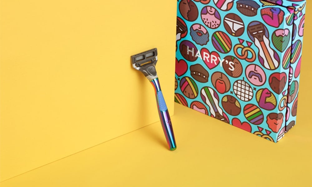 Harry’s Launches Shave with Pride Campaign Featuring Rainbow Razor Handles