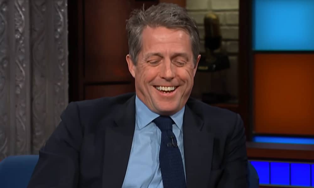 Hugh Grant Watched His Gay Love Scene With His Dad