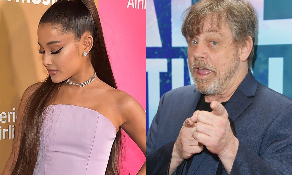 Ariana Grande and Mark Hamill Are Basically Besties