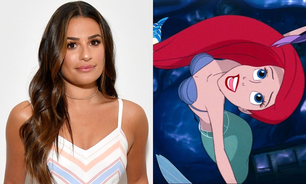 Lea Michele Cast as Ariel in ‘The Little Mermaid’ Concert