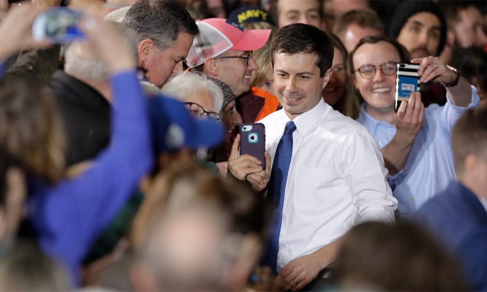 Pete Buttigieg Went From ‘Adorable’ to ‘Plausible’ in Six Weeks