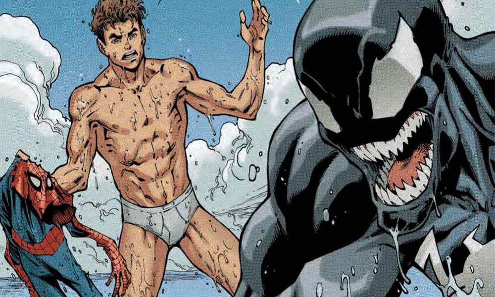 Spider-Man and Venom Share Flirty Moment in New Comic