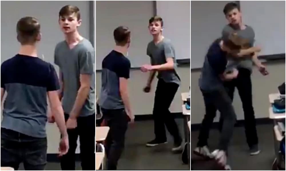 Bullied Gay Teen Fights Back Against Homophobic Bully