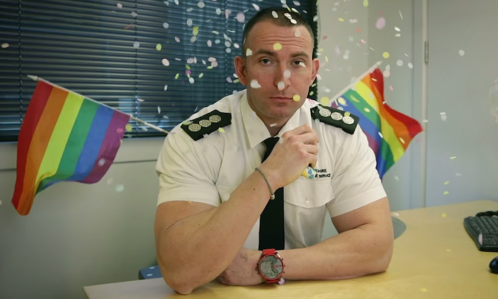 These Firefighters are Fighting Homophobia With Humor
