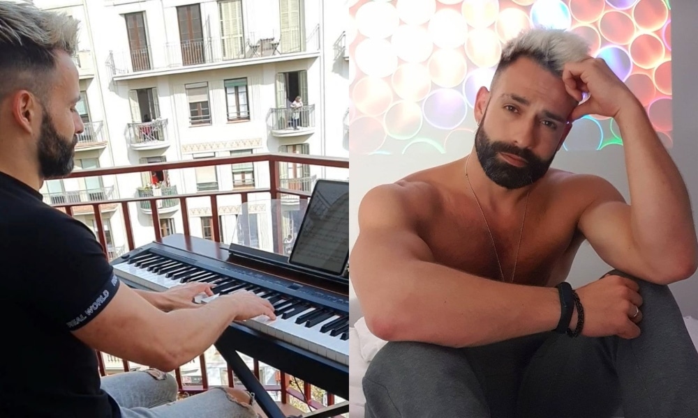 This Self-Isolating Pianist Performed ‘My Heart Will Go on’ From His Balcony
