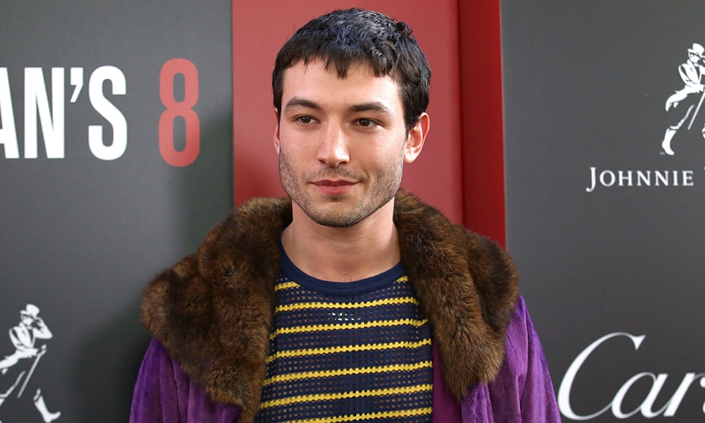 Ezra Miller Appears to Choke Woman in Video