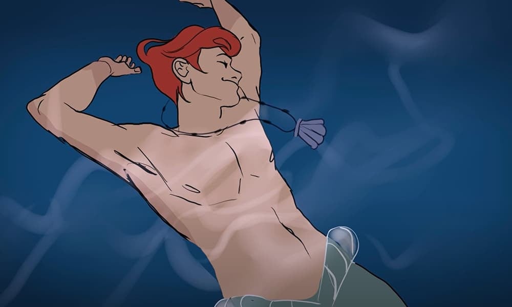 This Male Version of Ariel from ‘The Little Mermaid’ Has Us Swooning