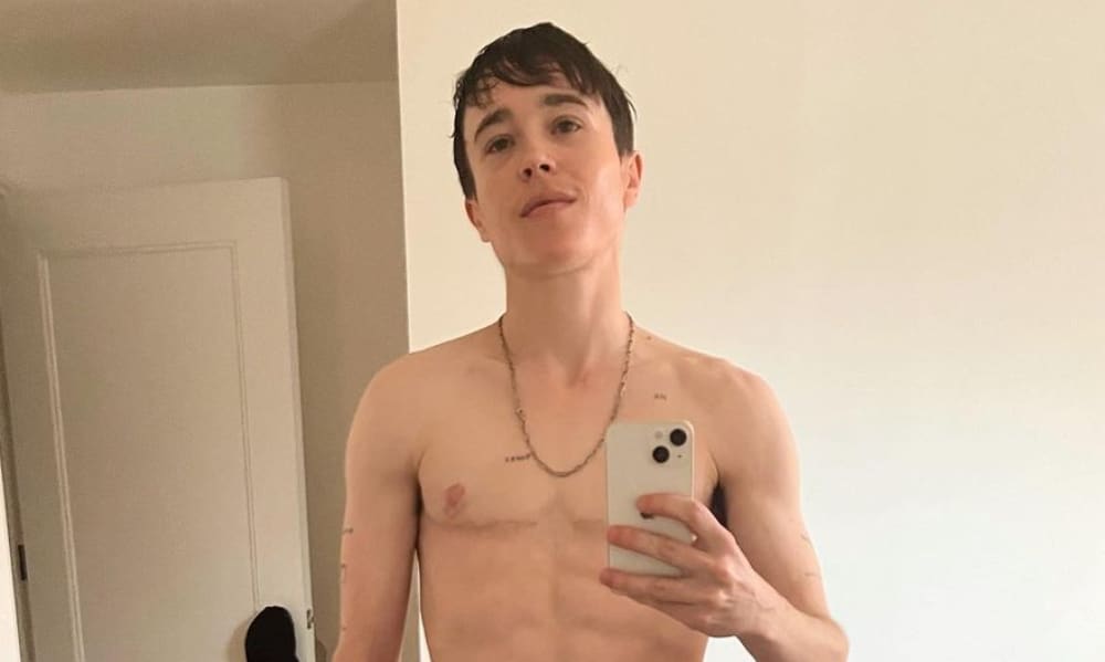 Elliot Page’s Latest Selfie Sparks Wave of Love from Fans