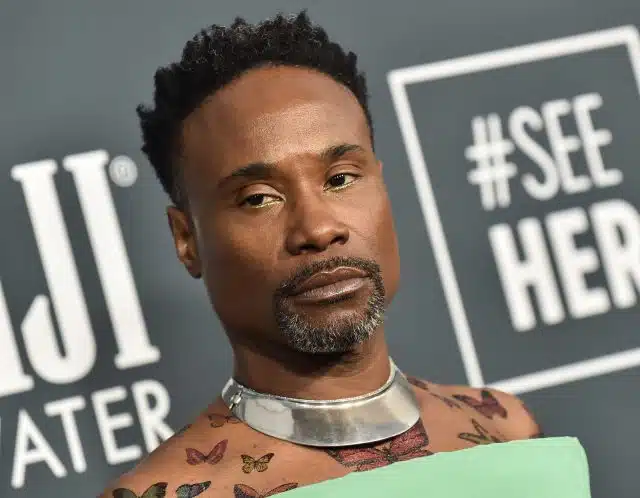 Billy Porter as an adult