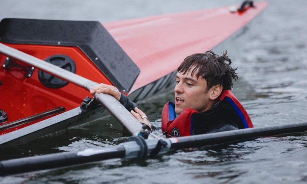 Tom Daley’s Kayak Capsized In the River Thames