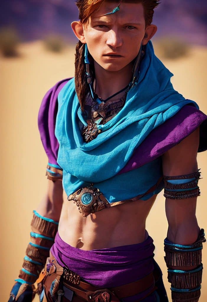 Tom Holland as Gerudo Town Link