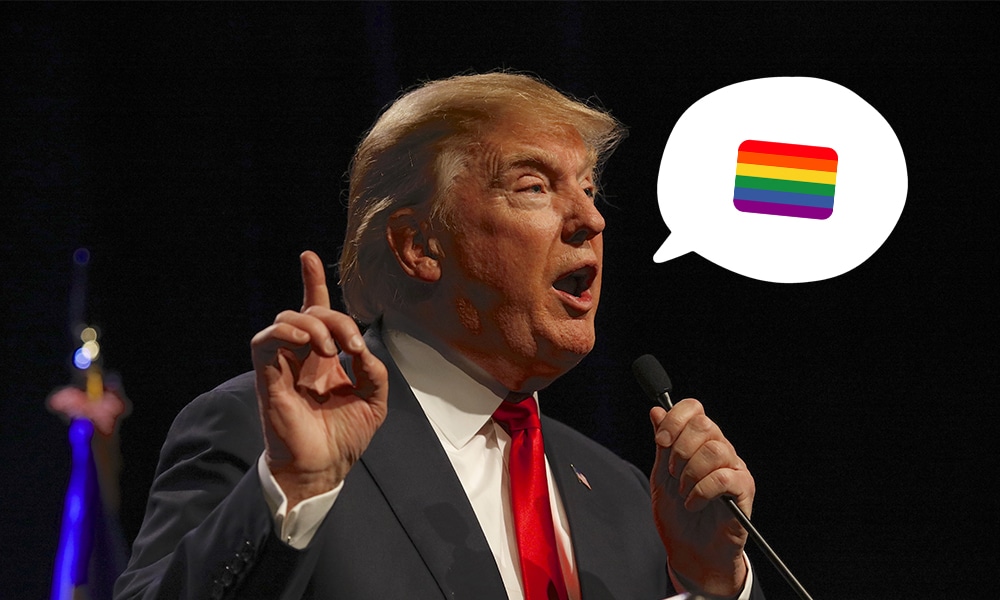 “Keep Our Country Gay” Says Donald Trump