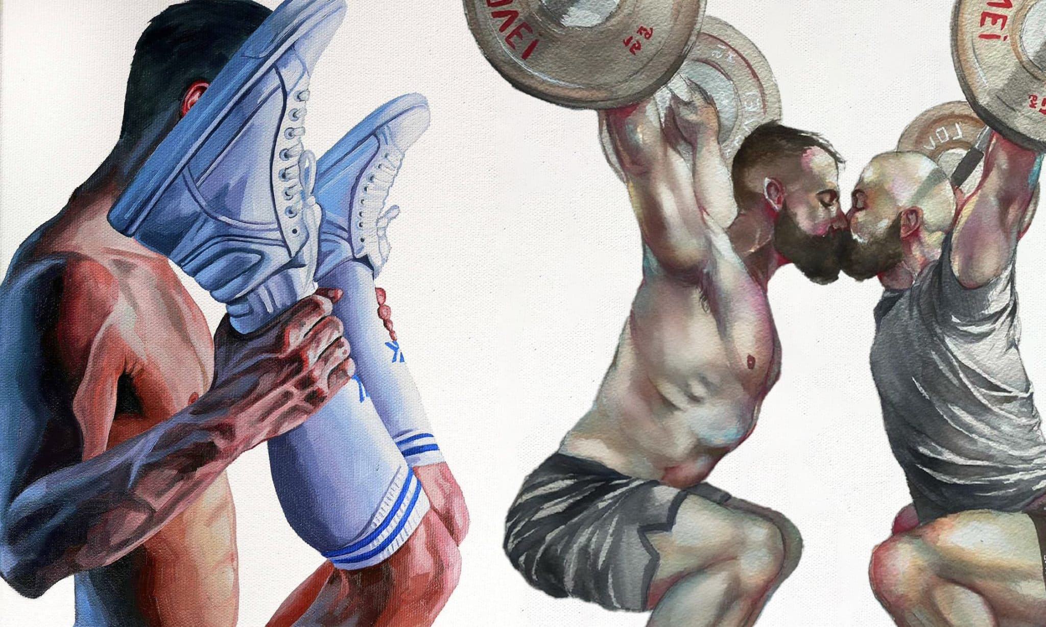 32 Illustrations That Explore The Men’s Locker Room