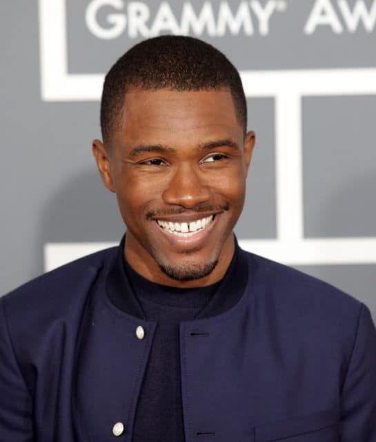 LOS ANGELES - FEB 10: Frank Ocean arrives to the Grammy Awards 2013 on February 10, 2013 in Los Angeles, CA