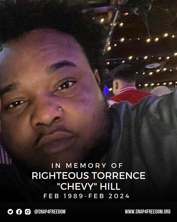 Chevy Hill from @snap4freedom on Instagram