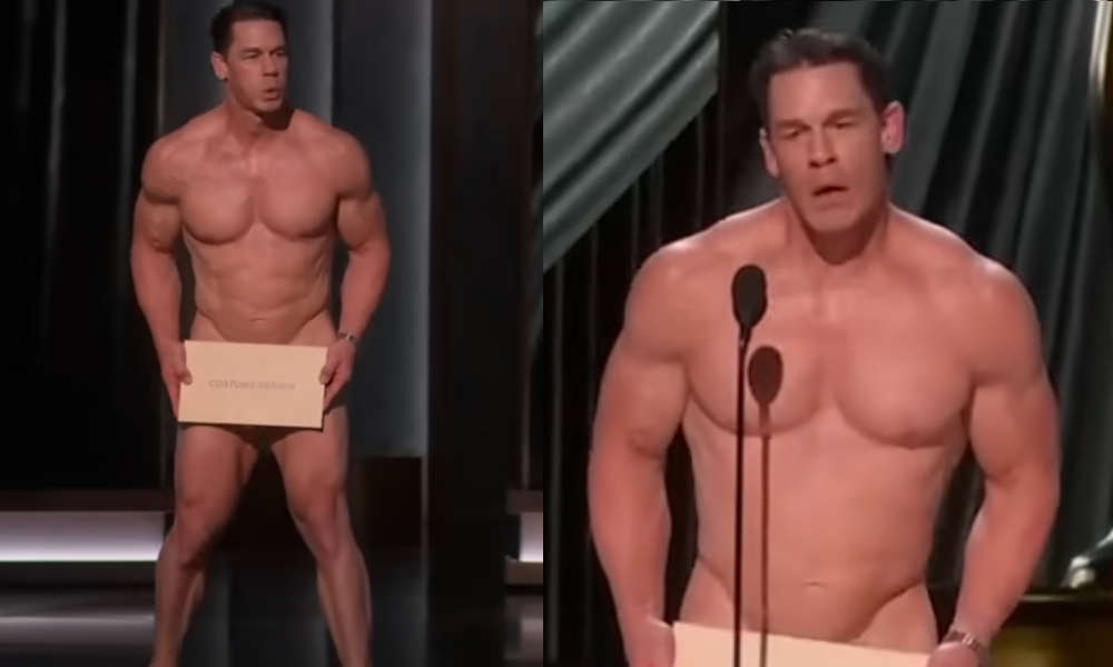 John Cena’s Naked Presentation at The Oscars