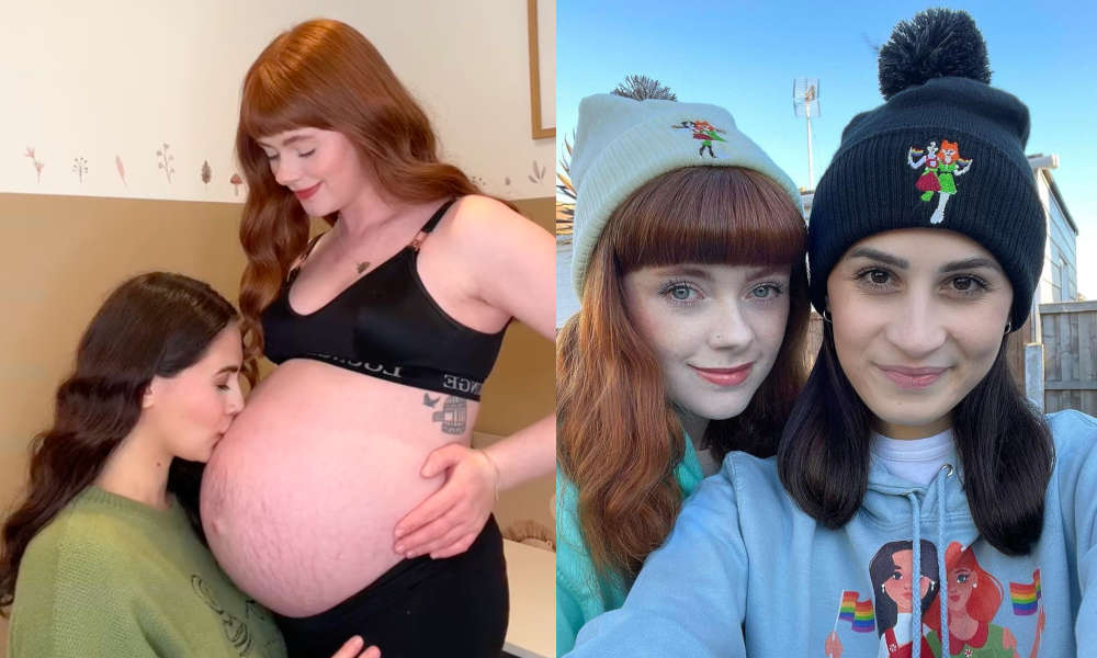 TIKTOK: Caitlin and Leah Welcome Baby Girl