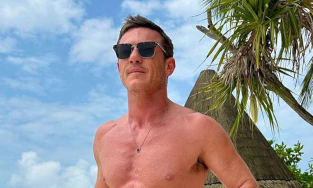 Luke Evans Turns 45 – Shares Steamy Beach Snap