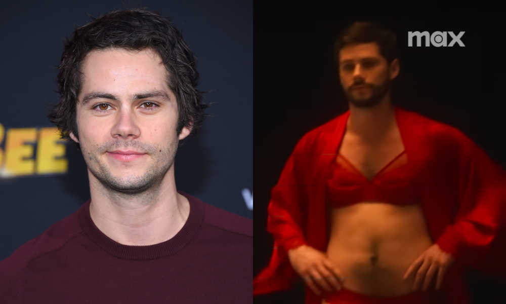 See Dylan O’Brien Wear Nothing But Red Lingerie in New Trailer