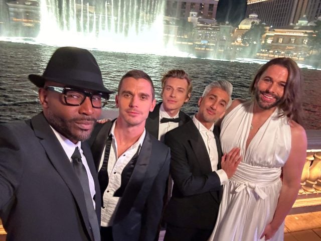 (L to R) Karamo Brown, Antoni Porowski, Jeremiah Brent, Tan France, Jonathan Van Ness.