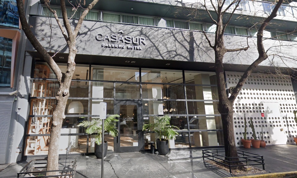 This is a photo of the CasaSur Palermo Hotel where Liam Payne was found dead.