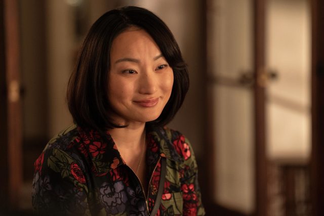 NO GOOD DEED. (L to R) Poppy Liu as Sarah in Episode 102 of No Good Deed. Cr. SAEED ADYANI/Netflix © 2024