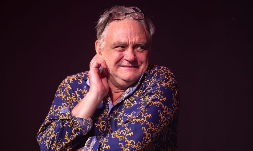 Tony,Slattery,Performing,In,Whose,Line,Is,It,Anyway,During Tony Slattery performing in Whose Line is it Anyway during Underbelly's Fringe Press Launch at the Edinburgh Fringe Fringe Festival on 31 July 2019. Photo: Shaun Conway Photography